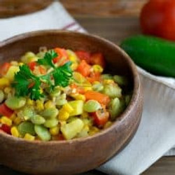 Savory Vegan Succotash