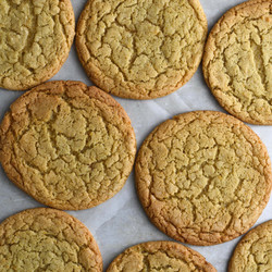 Olive Oil Crinkle Cookies