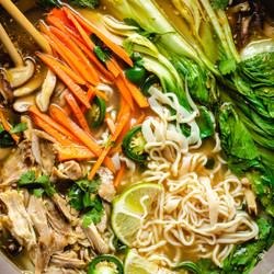 Asian Chicken Noodle Soup Recipe