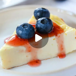 3-ingredient Banana Protein Cheesecake