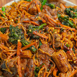 Spicy Beef Noodle Bowl Recipe