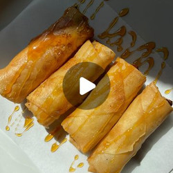 Honey Halloumi Spring Rolls