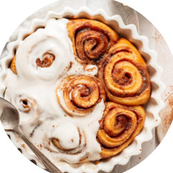 2 Ingredient Dough Carrot Cake Cinnamon Rolls