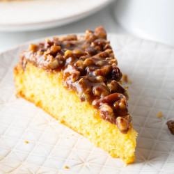 Pecan Upside Down Cake Recipe
