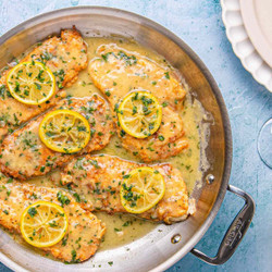 Chicken Francese (rochester-style Chicken Cutlets With Lemon Pan Sauce)