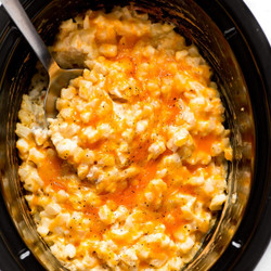 Slow Cooker Cheesy Potatoes