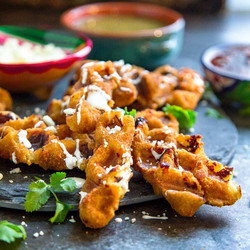 Mozzarella Stick Waffles