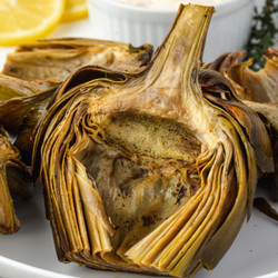 Easy Roasted Artichokes - Fitz
