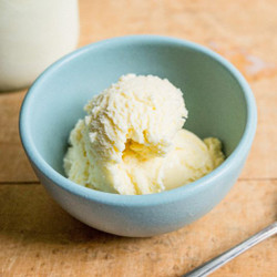 Crème Fraîche And Honey Ice Cream