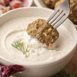 Lemon Feta Dill Meatballs