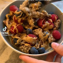 Banana Oat Clusters