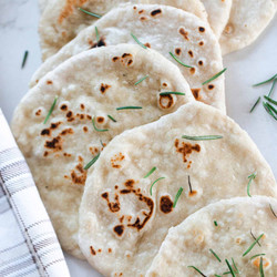 Easy Sourdough Flatbread