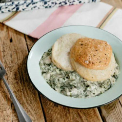 Spinach And Artichoke Chicken Casseroles