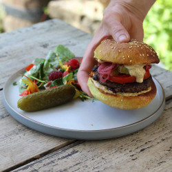 A Really, Really Good Vegan Burger Recipe