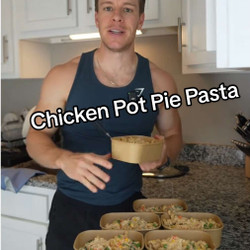 Chicken Pot Pie Pasta