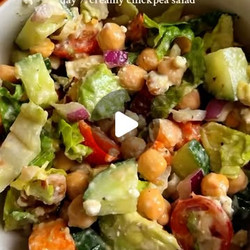Creamy Chickpea Salad