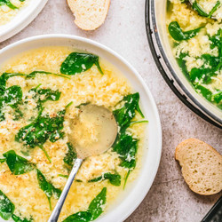 Stracciatella Soup (italian Egg Drop Soup)