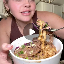 Trader Joe's Steak And Noodle Bowl