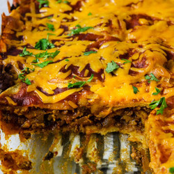 Beef Enchilada Casserole