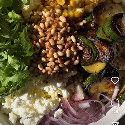 Charred Corn &amp; Zucchini Salad
