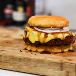 Sweet &amp; Savory Smoked Bologna Sandwich