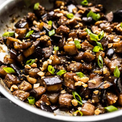 Soy Glazed Eggplant
