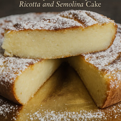 Migliaccio: Ricotta And Semolina Cake