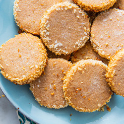 Keto Snickerdoodle Shortbread Cookies
