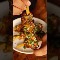 Garlic Herb Butter Chicken Skewers