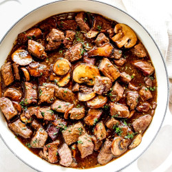 Copy of Skillet Mushroom Steak Bites