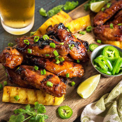 Hawaiian Huli Huli Grilled Chicken Wings Recipe
