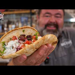Grilled Chicken Gyro