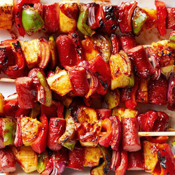 Campfire Hot Dog Skewers