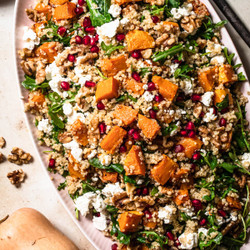Roasted Butternut Squash Quinoa Salad