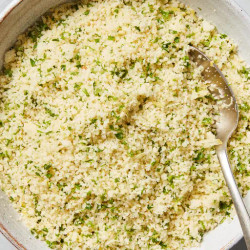 Couscous with Parsley and Lemon Zest