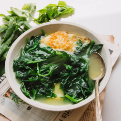 Snow Pea Leaf Soup