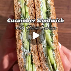 Creamy Cucumber Sandwich