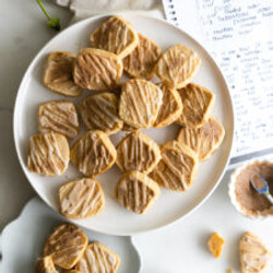 Snickerdoodle Shortbread Cookies