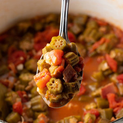 Stewed Okra And Tomatoes