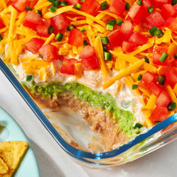 Best Ever Layered Mexican Dip