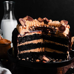 Peanut Butter Chocolate Cake