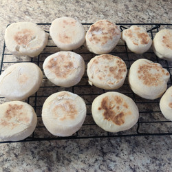 Sourdough English Muffins