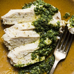 Milk-poached Chicken With Tarragon Salsa Verde