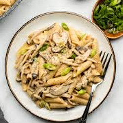 Creamy Mushroom &amp; Miso Pasta