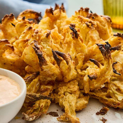 Bloomin' Cabbage Wedges apps snacks vego sides