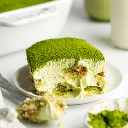 Vegan Matcha Tiramisu