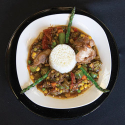 Louisiana Style Oxtail Creole Gumbo