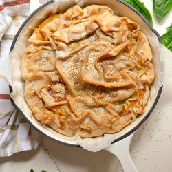 Filo-style Spinach &amp; Feta Pie (gluten-free)