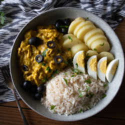 Aji De Gallina (peruvian Yellow Pepper Chicken)
