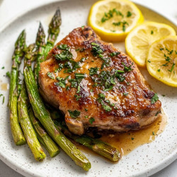 Lemon Butter Pork Chops